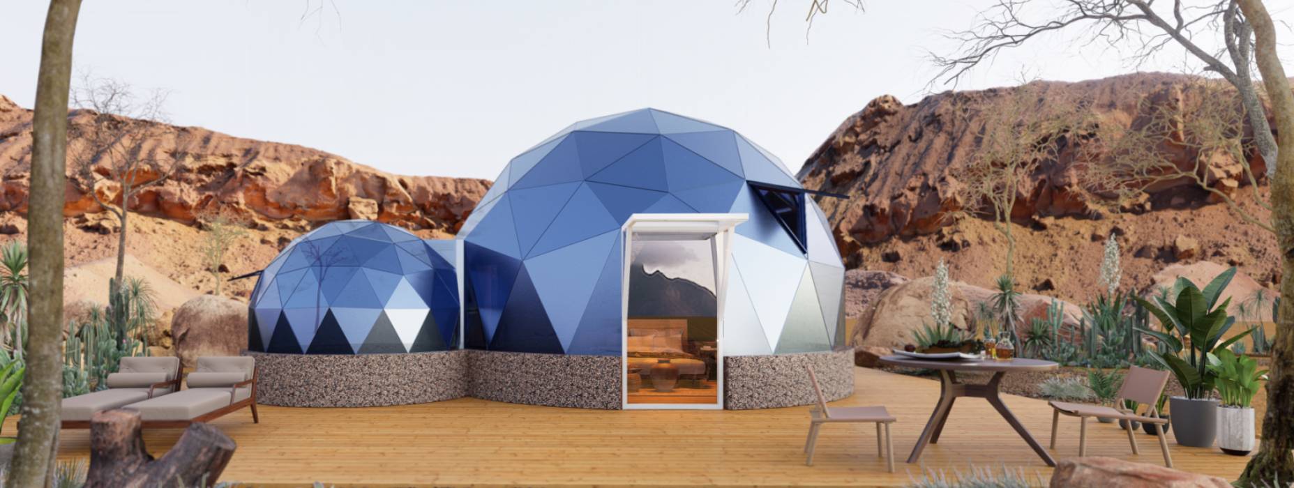 福建球形智能光伏玻璃星空房